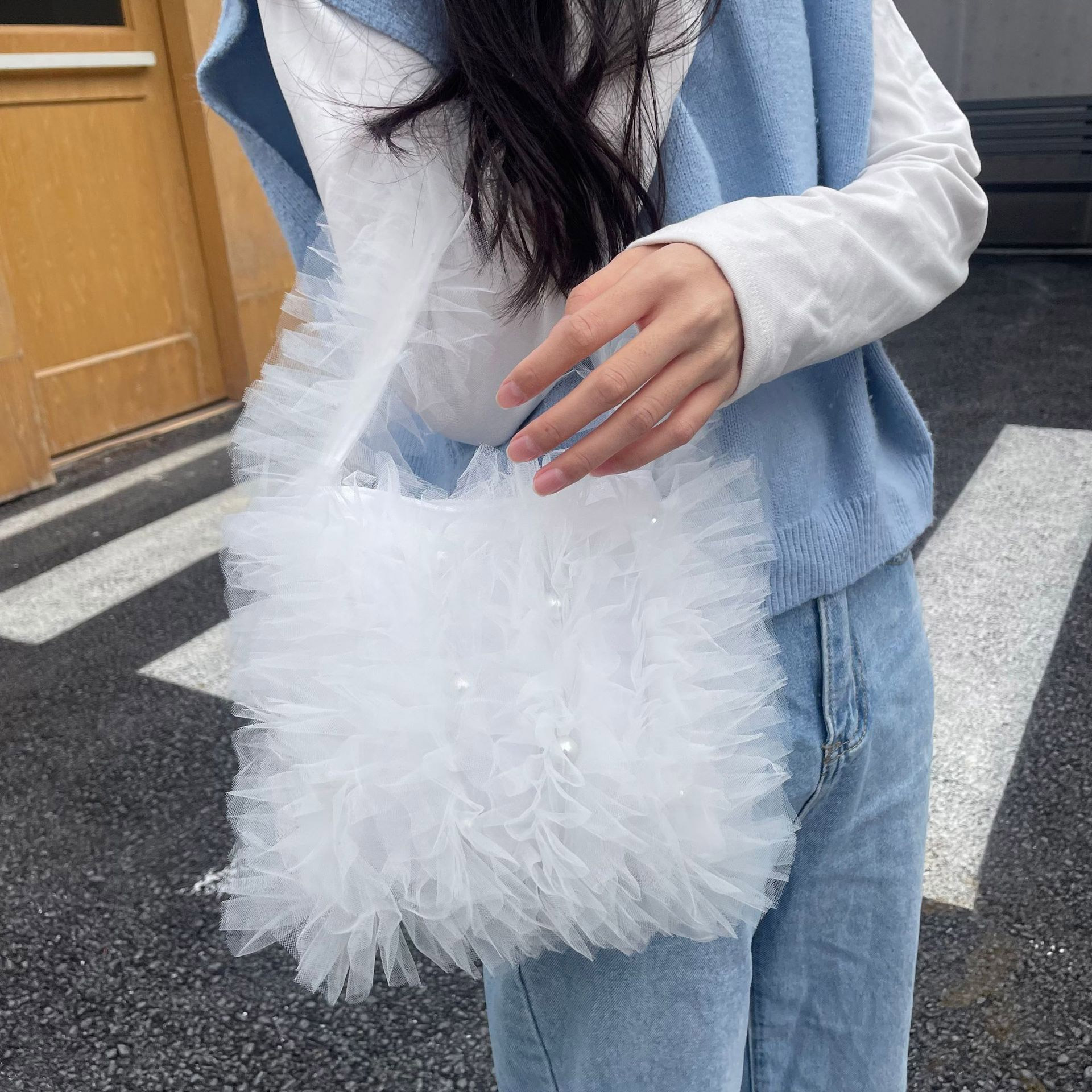 エコパールチュールトートバッグ | 詳細画像16