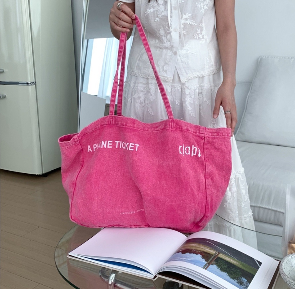 レタリングコットントートバッグ | 詳細画像4