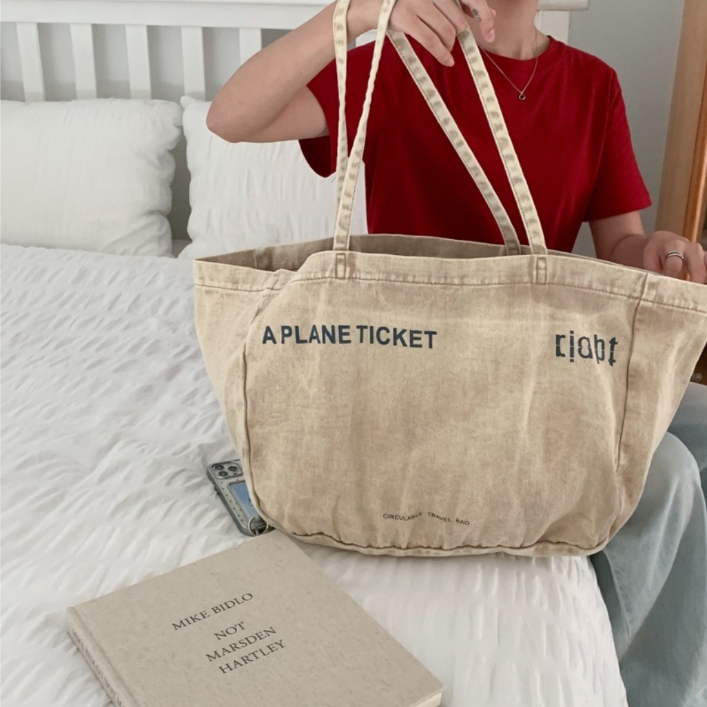 レタリングコットントートバッグ | 詳細画像7