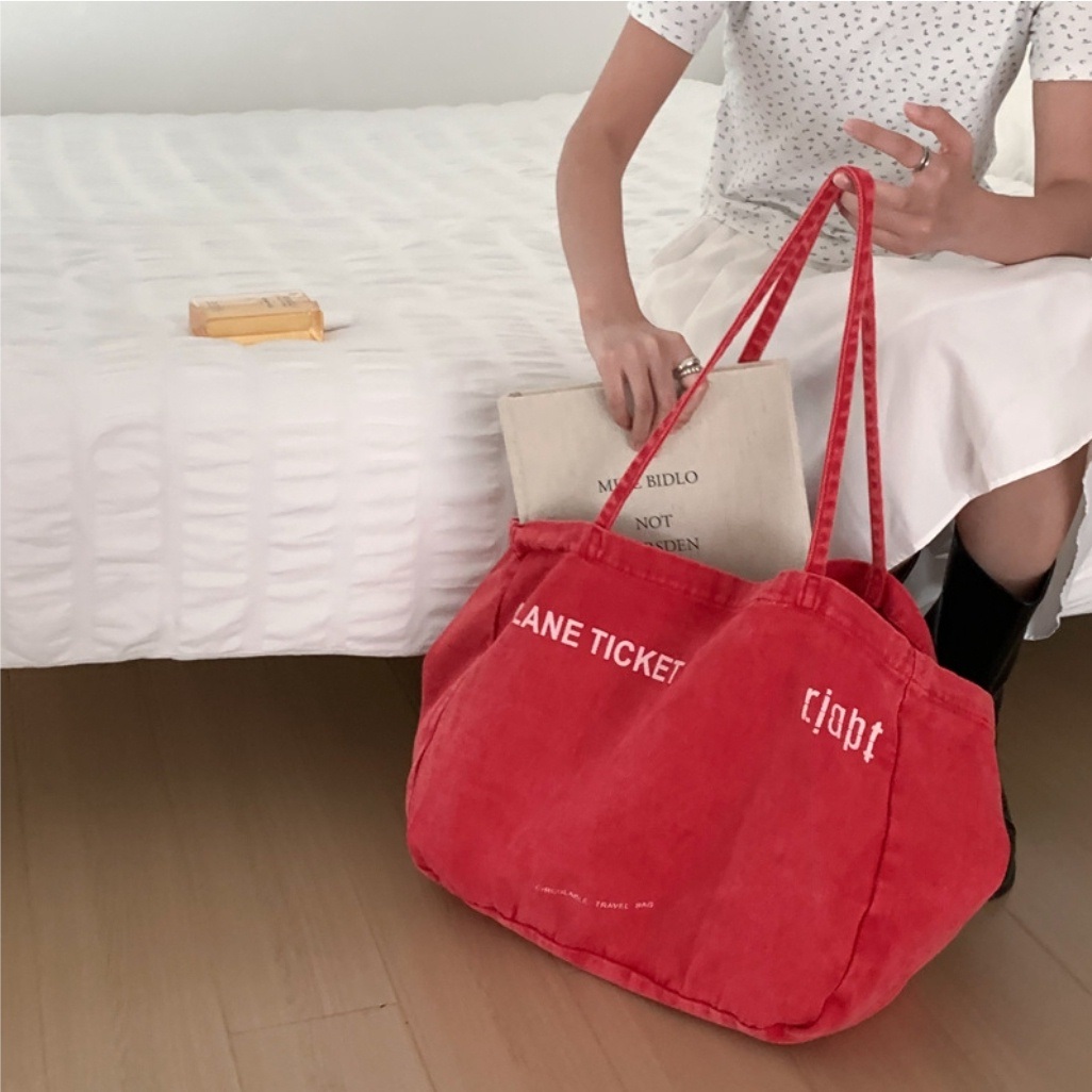 レタリングコットントートバッグ | 詳細画像9