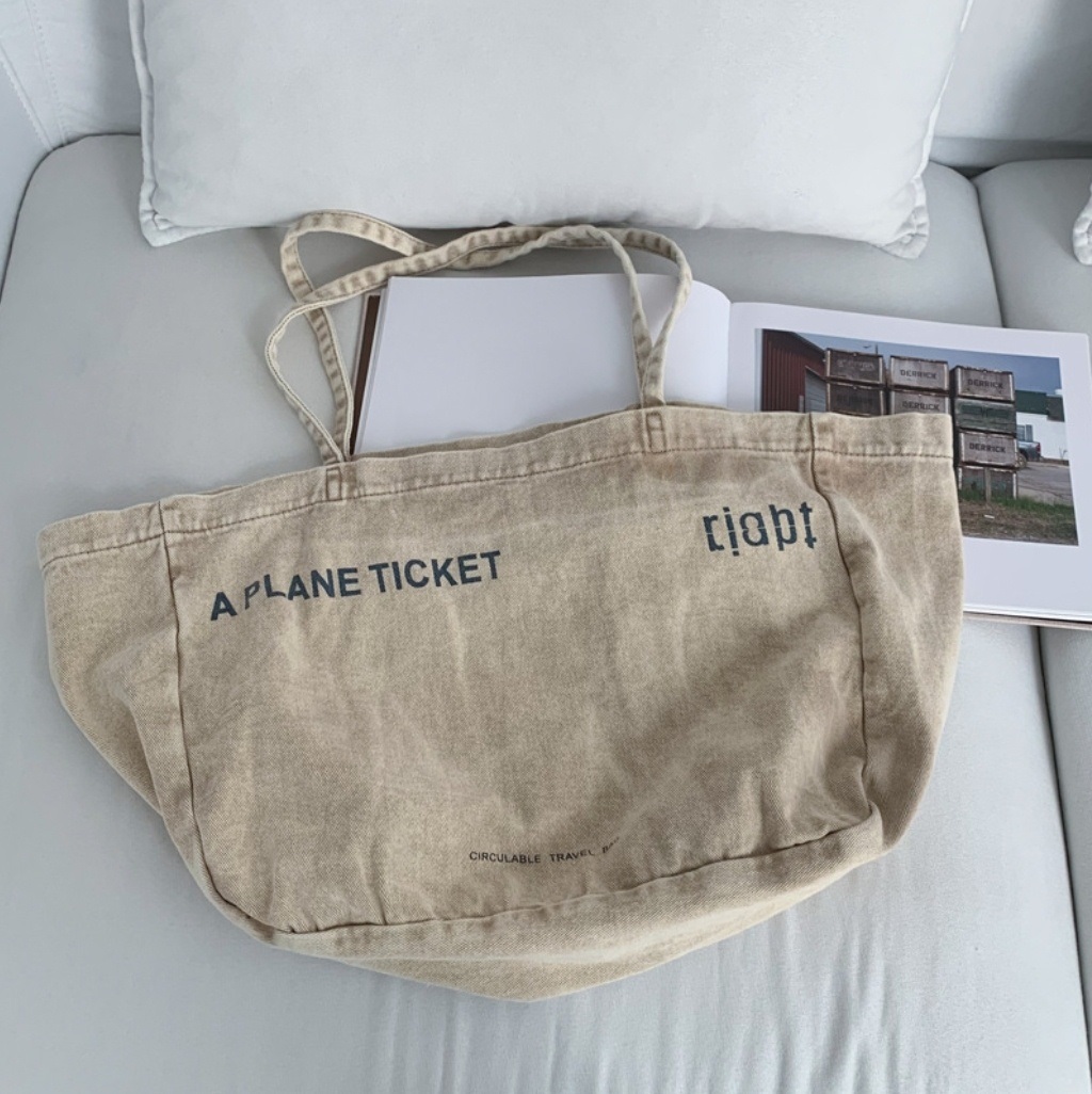 レタリングコットントートバッグ | 詳細画像11