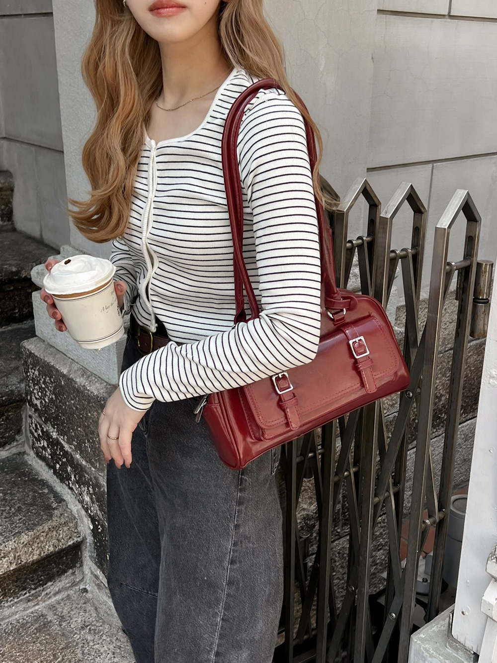 ボーダーリブカーディガン | 詳細画像14