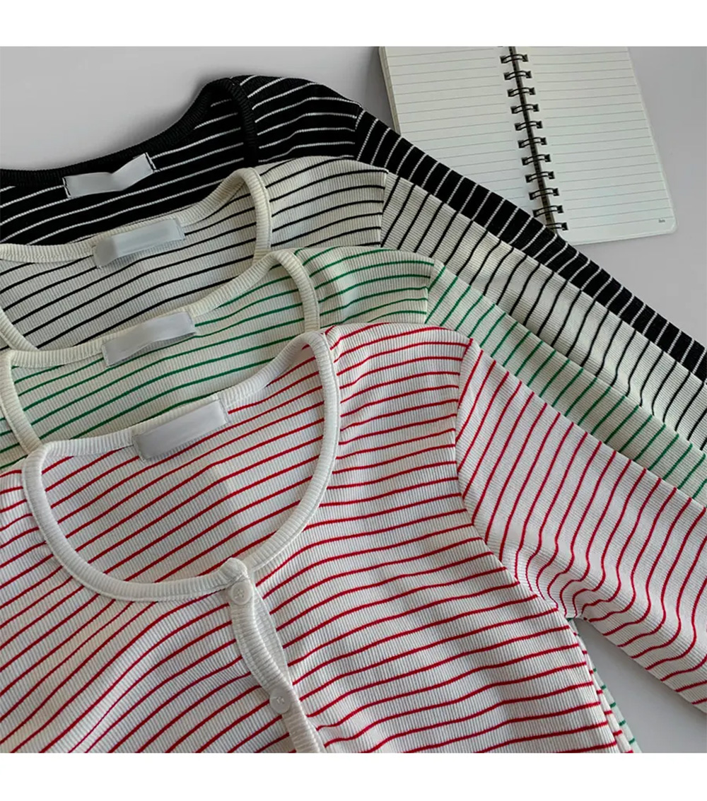 ボーダーリブカーディガン | 詳細画像17