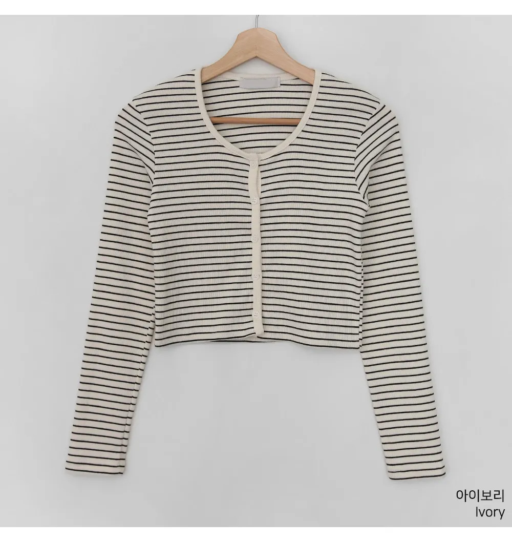 ボーダーリブカーディガン | 詳細画像19