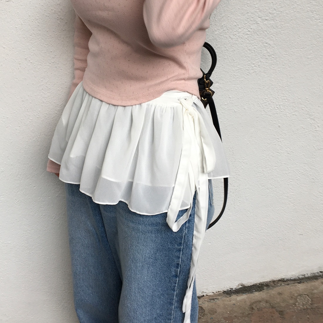 シフォンフレアレイヤードミニスカート | 詳細画像16