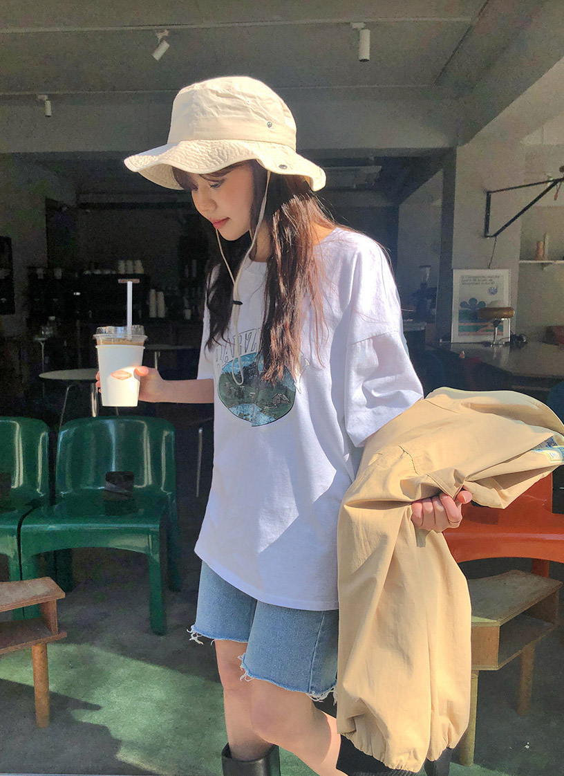 VALLEYマウンテンプリント半袖Tシャツ | 詳細画像11