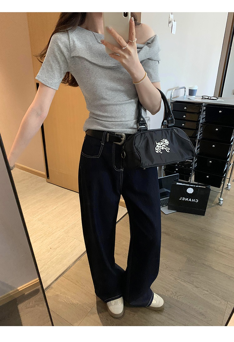 アシメツイストワンショル半袖Tシャツ | 詳細画像8