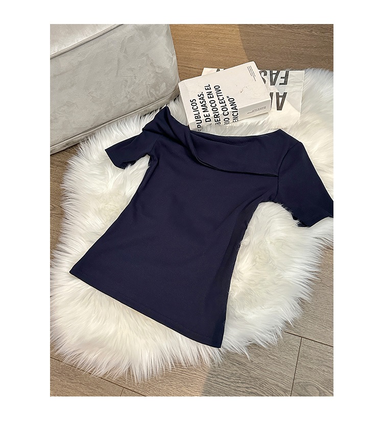 アシメツイストワンショル半袖Tシャツ | 詳細画像19