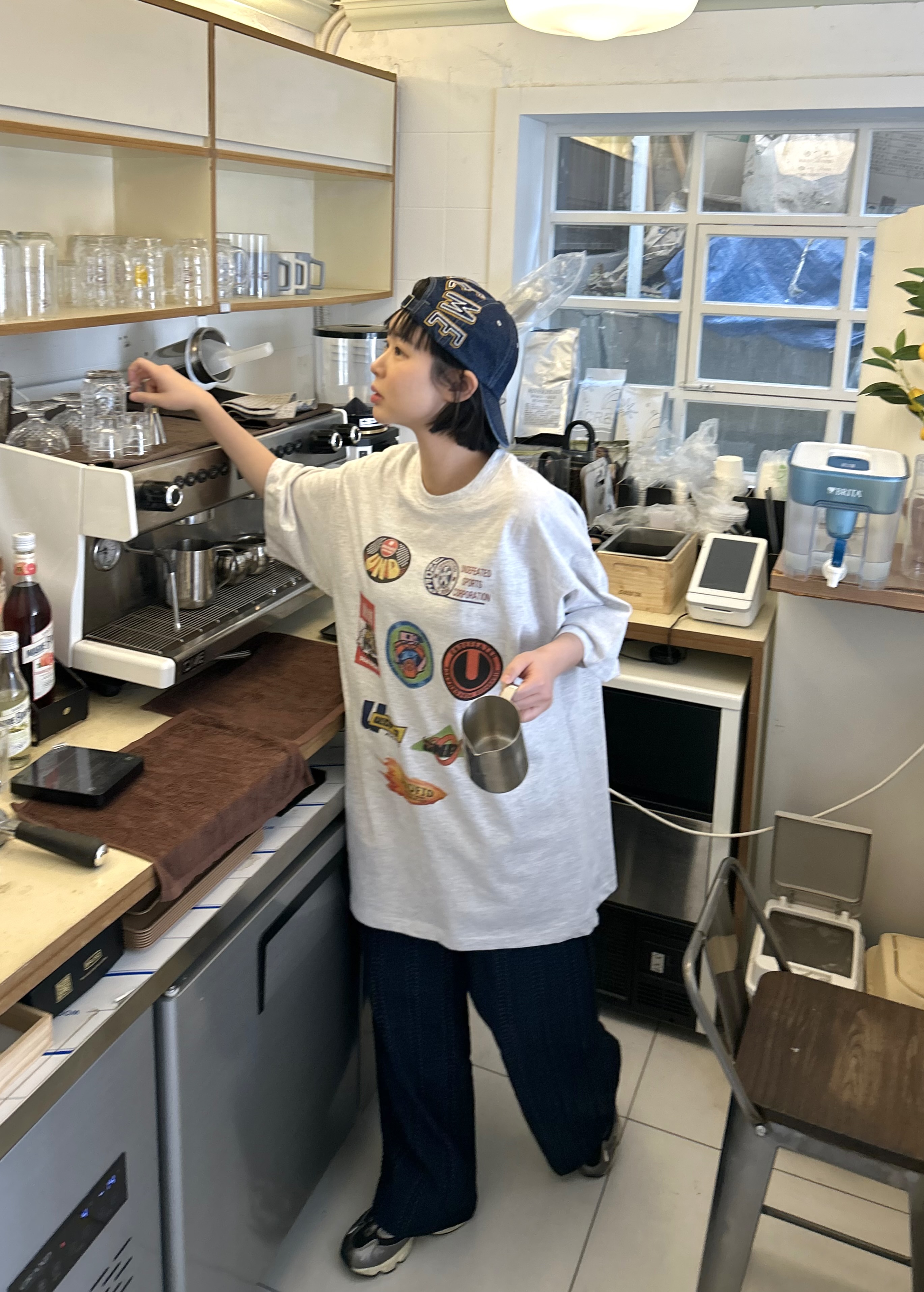 マルチロゴプリントボクシーTシャツ | 詳細画像13