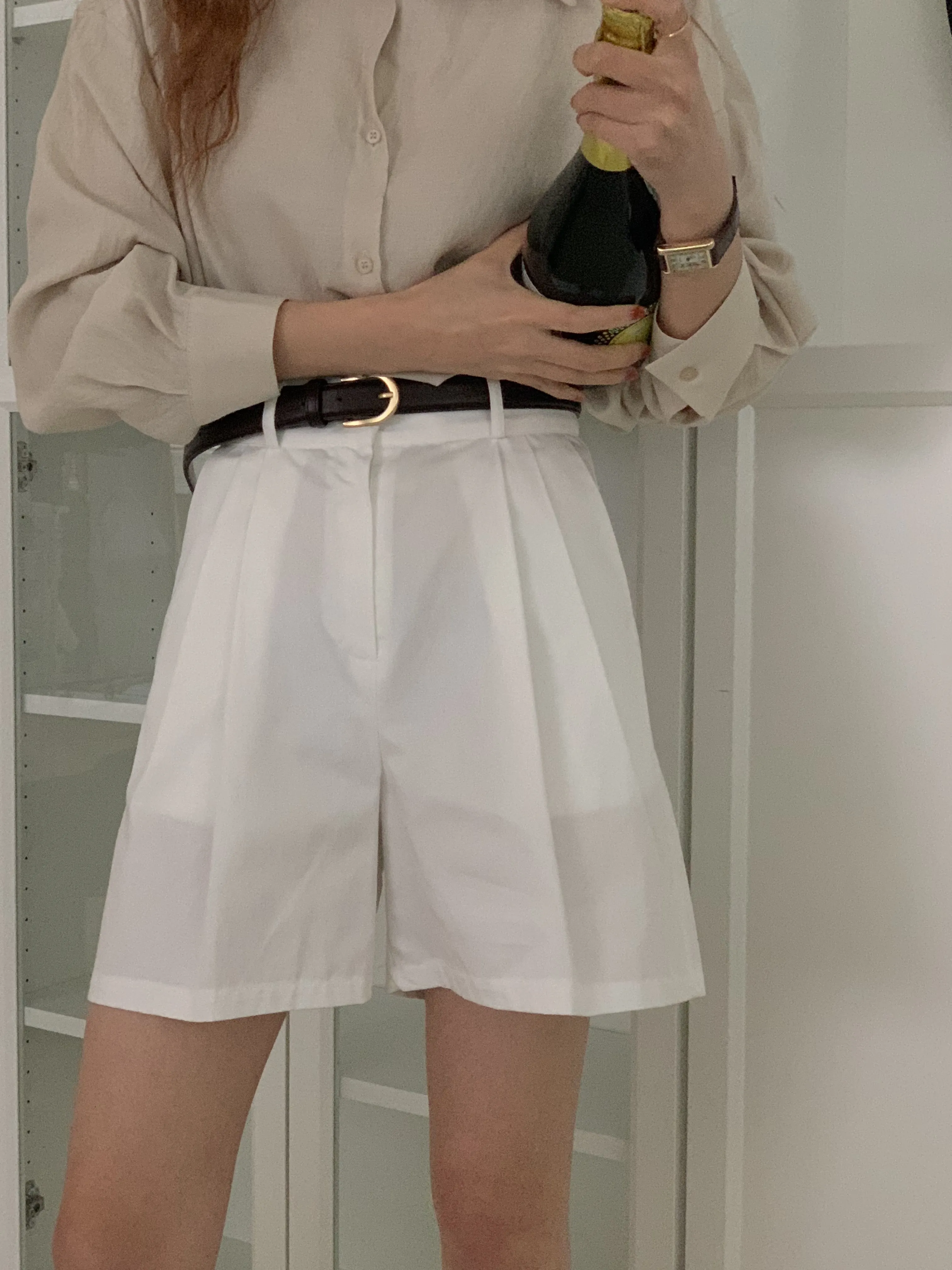 ツータックワイドショートパンツ | 詳細画像1