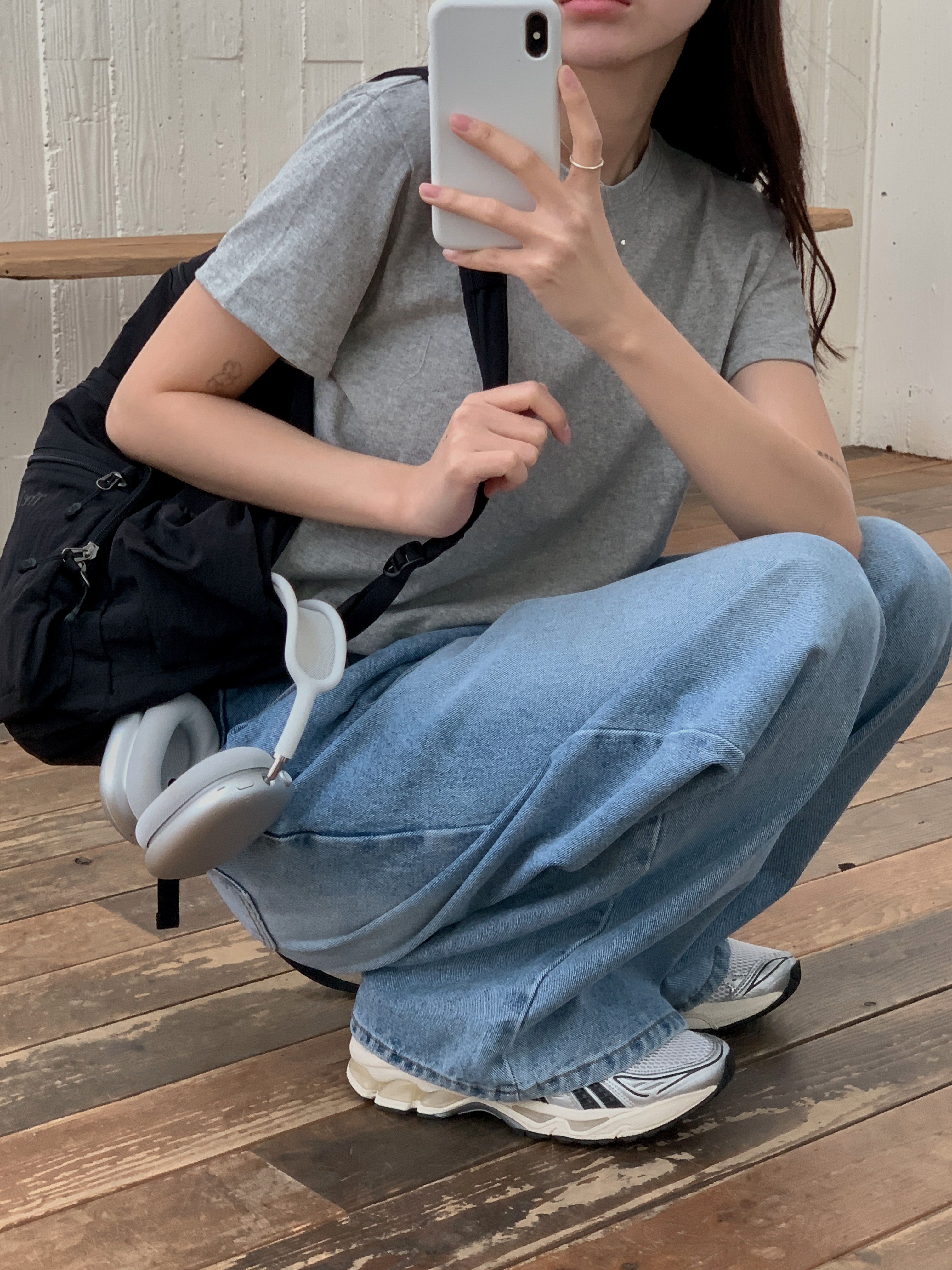 クロップド半袖Tシャツ | 詳細画像3