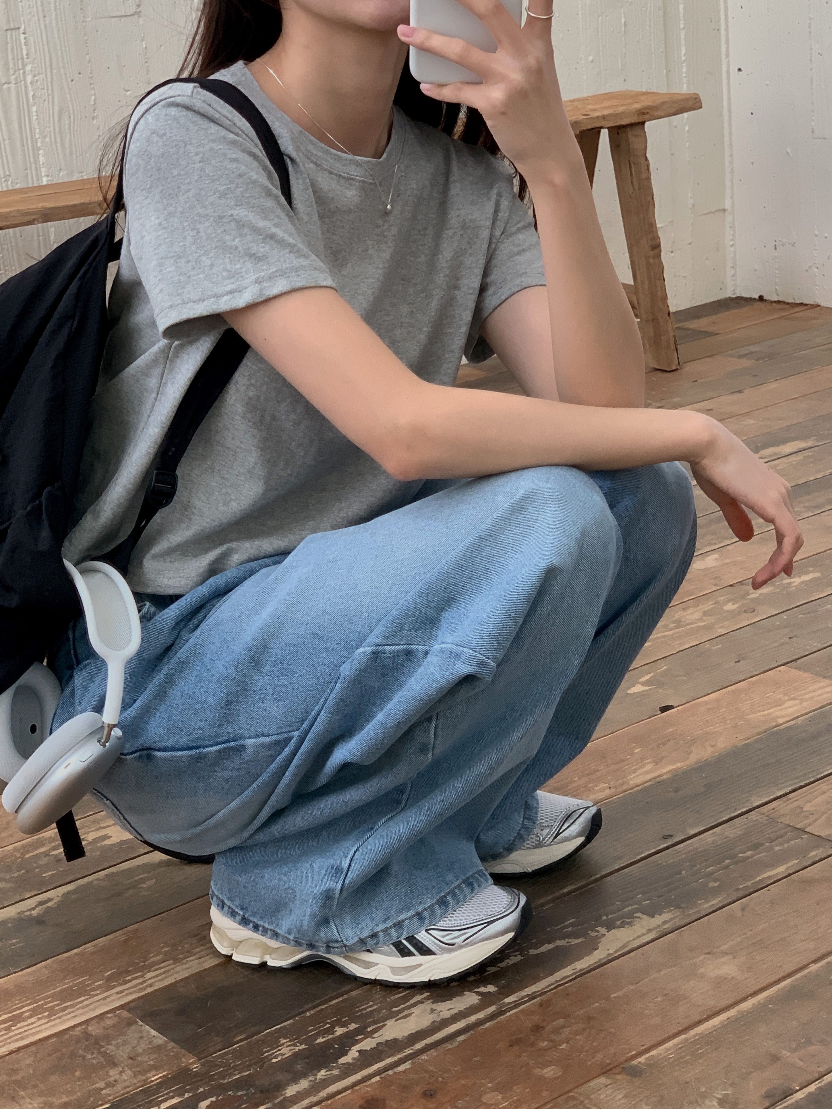 クロップド半袖Tシャツ | 詳細画像4