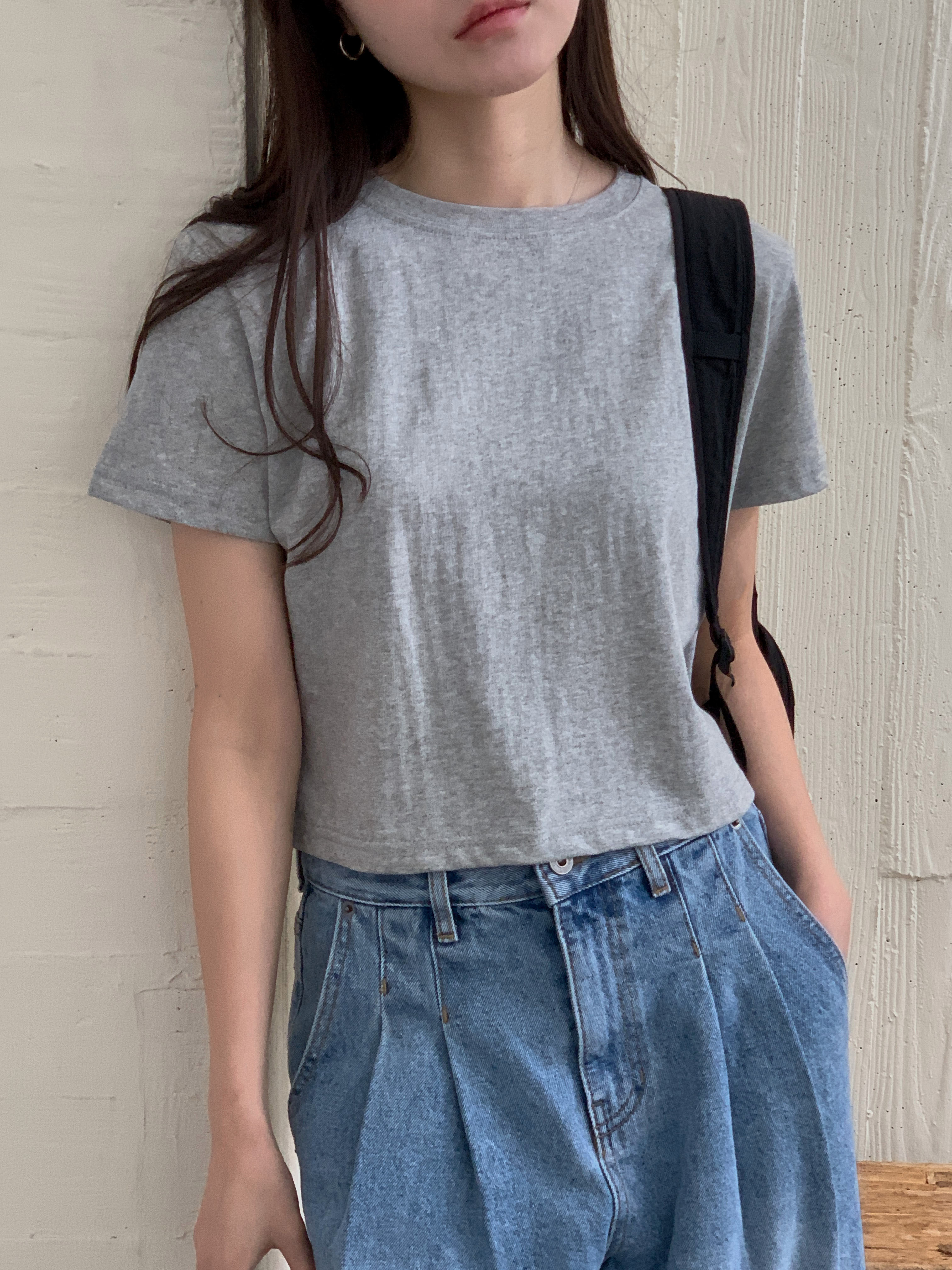 クロップド半袖Tシャツ | 詳細画像20