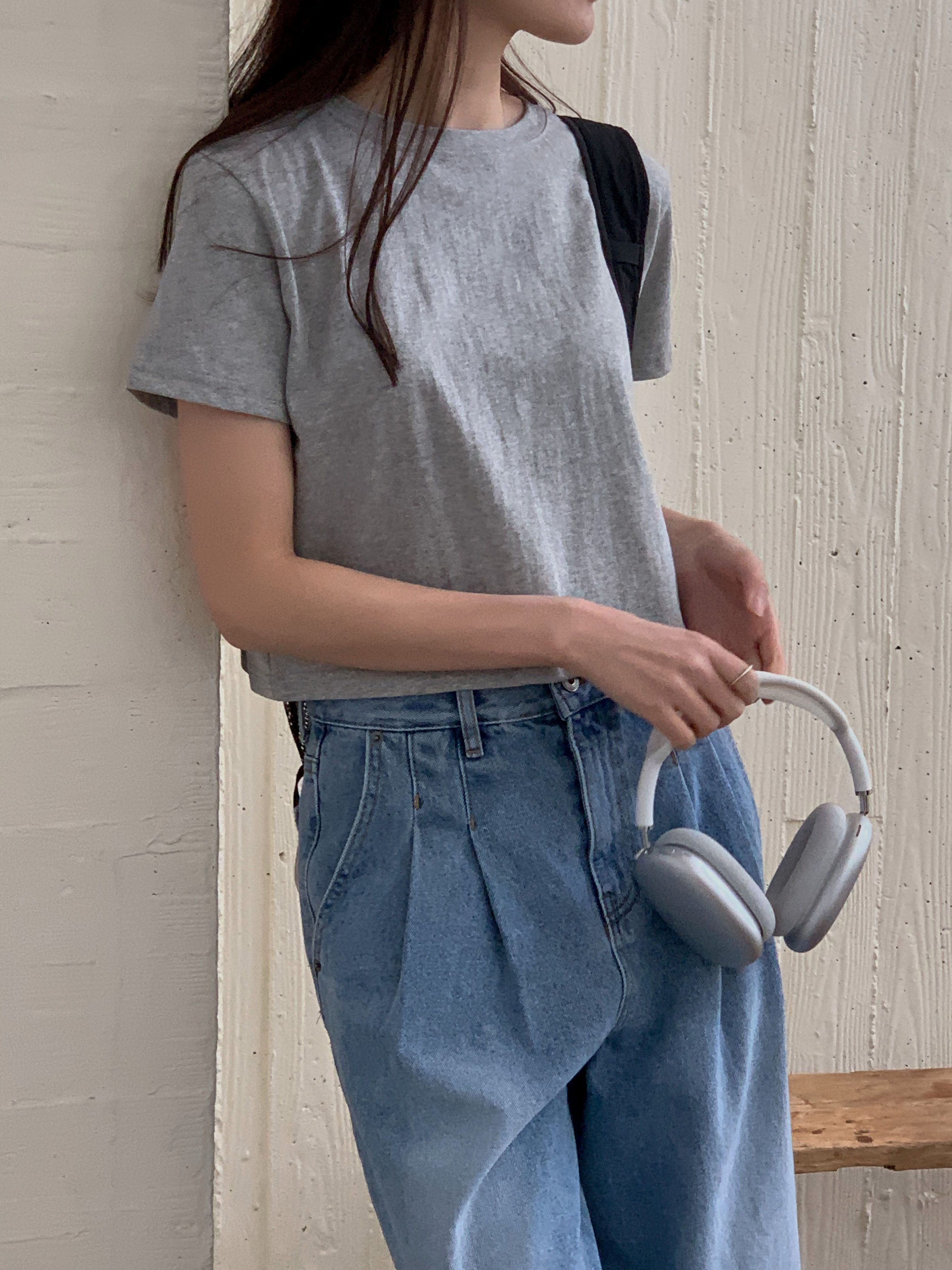 クロップド半袖Tシャツ | 詳細画像21