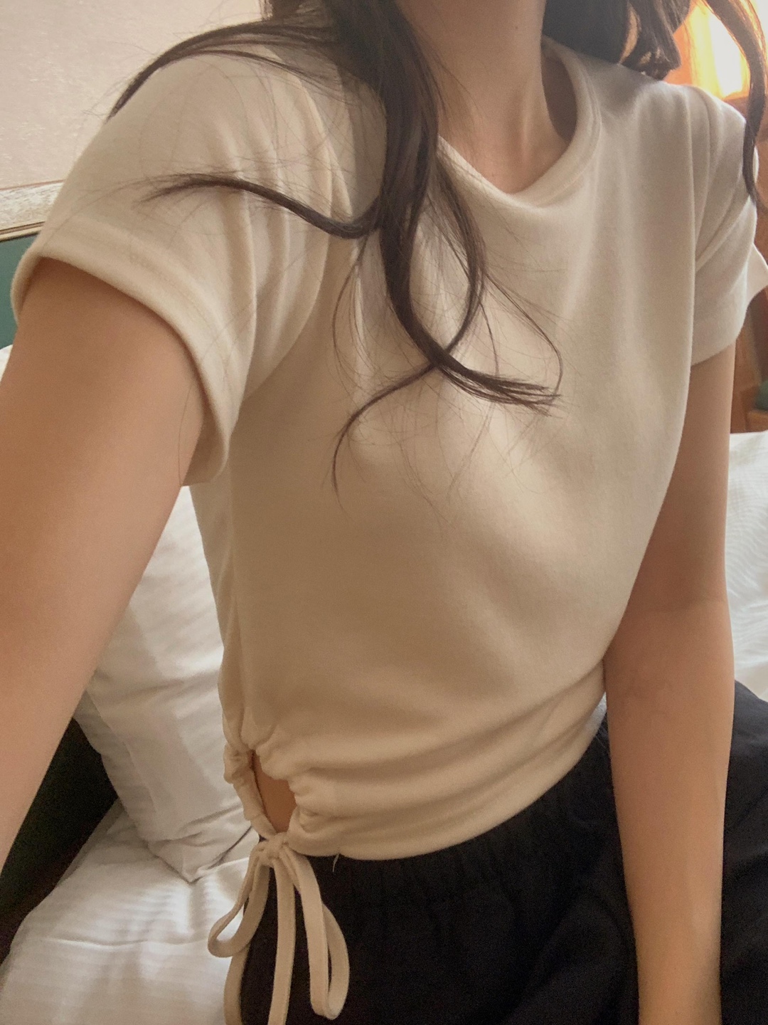 オープンドロスト半袖Tシャツ | 詳細画像4