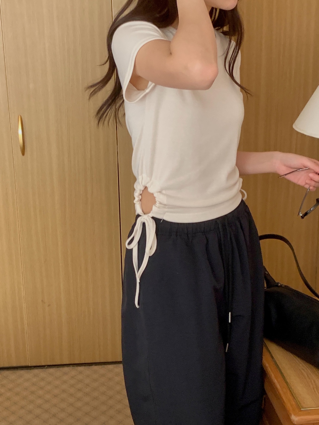 オープンドロスト半袖Tシャツ | 詳細画像12