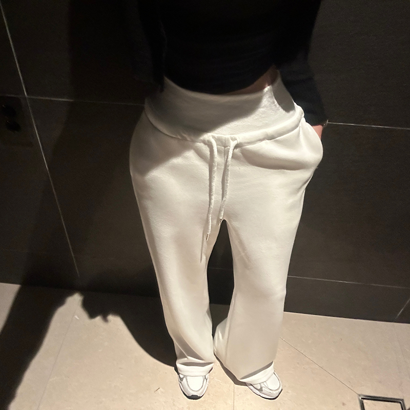 フラップドロストスウェットパンツ | レディースファッション通販 - DHOLIC