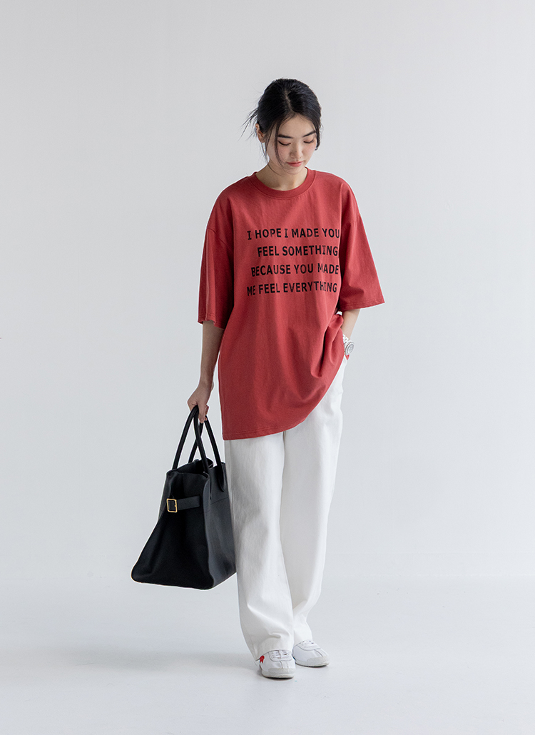 EVERYTHINGレタリングボクシーTシャツ | 詳細画像14