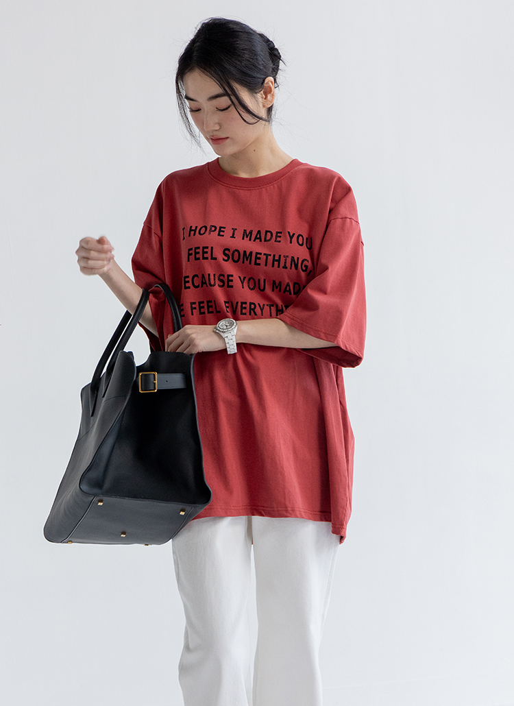 EVERYTHINGレタリングボクシーTシャツ | 詳細画像18