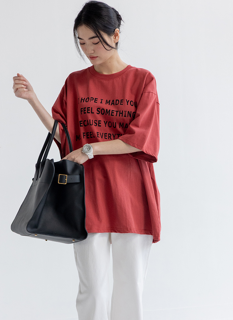 EVERYTHINGレタリングボクシーTシャツ | 詳細画像19