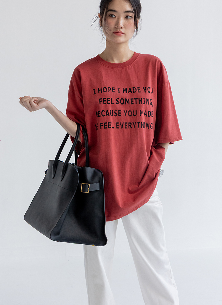 EVERYTHINGレタリングボクシーTシャツ | 詳細画像21