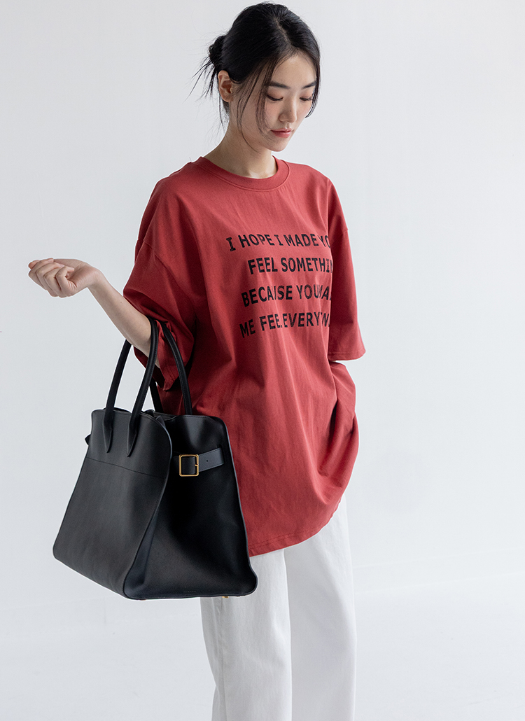 EVERYTHINGレタリングボクシーTシャツ | 詳細画像22