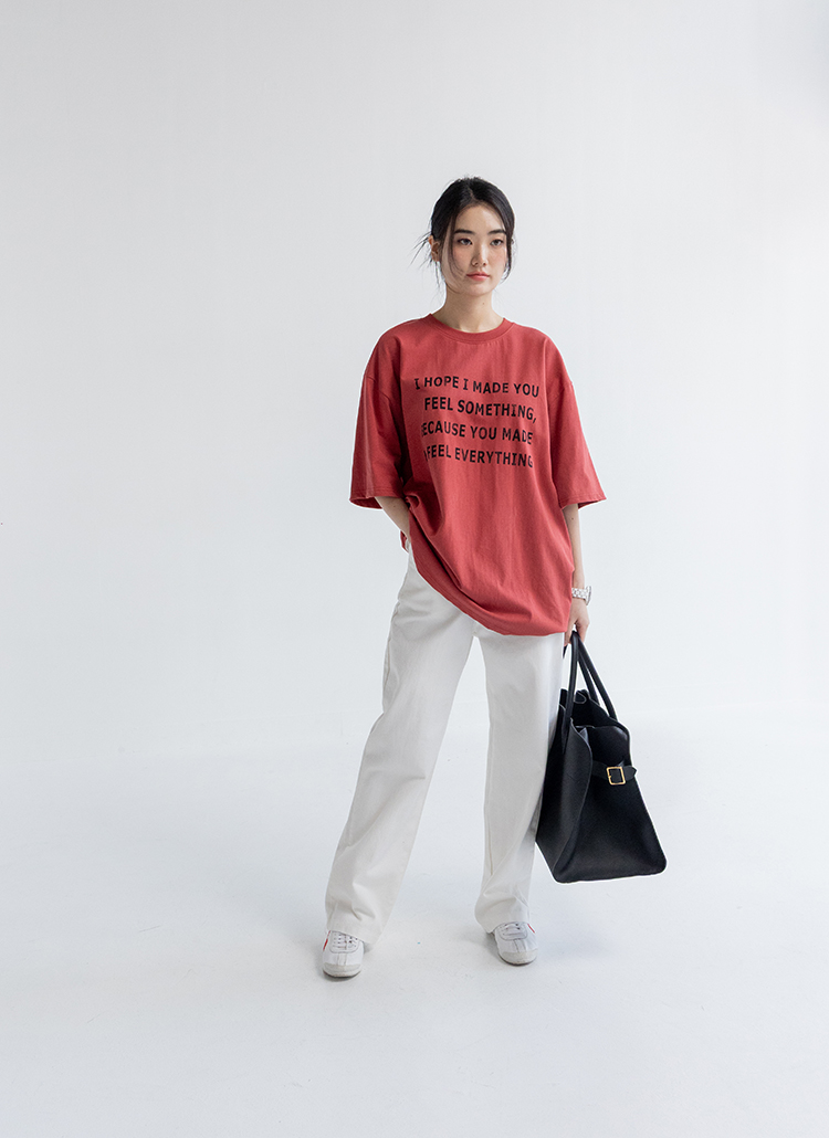 EVERYTHINGレタリングボクシーTシャツ | 詳細画像26
