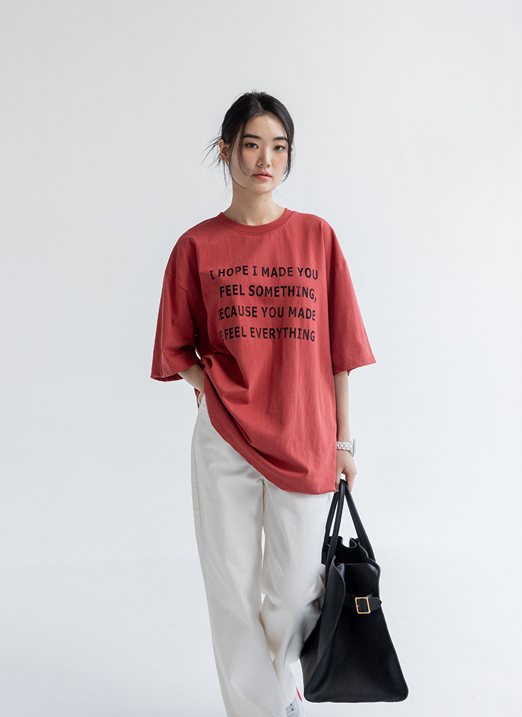 EVERYTHINGレタリングボクシーTシャツ | 詳細画像27
