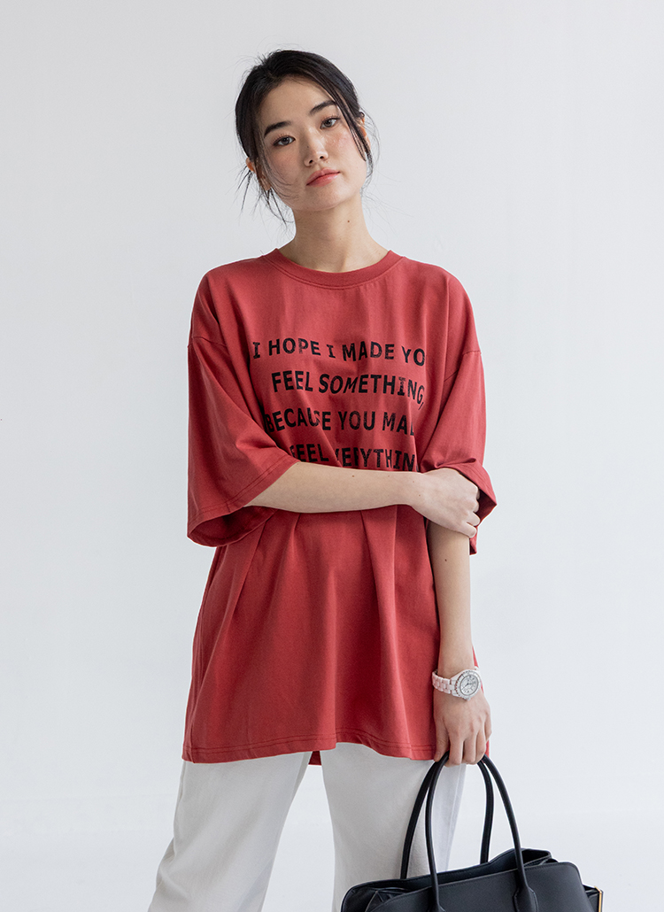 EVERYTHINGレタリングボクシーTシャツ | 詳細画像28