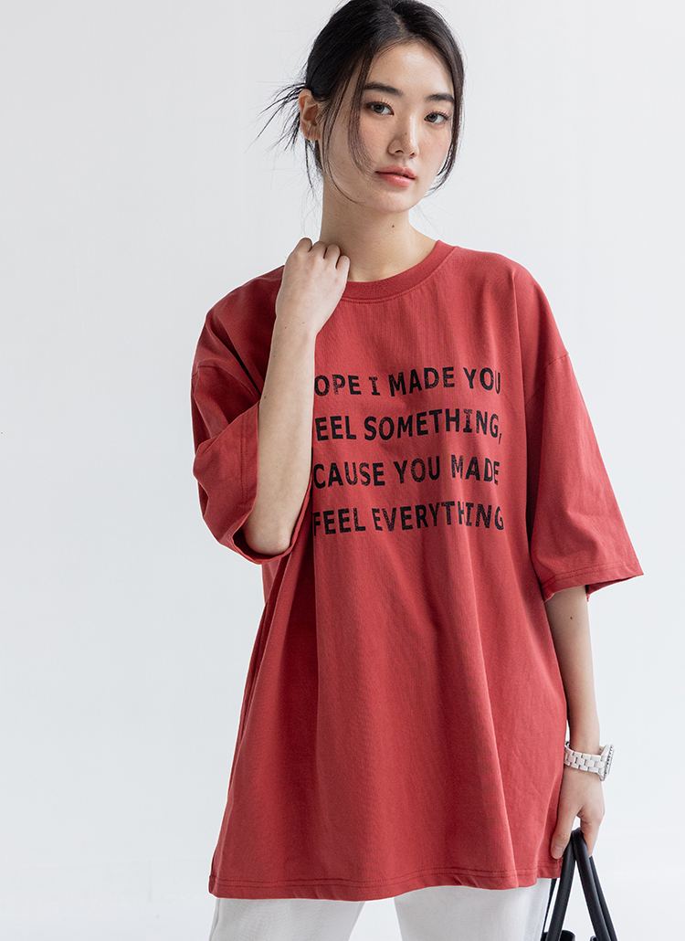 EVERYTHINGレタリングボクシーTシャツ | 詳細画像29