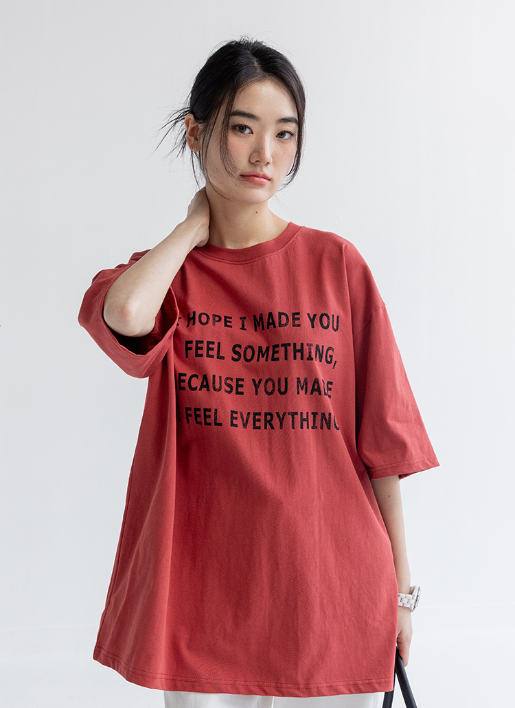 EVERYTHINGレタリングボクシーTシャツ | 詳細画像31