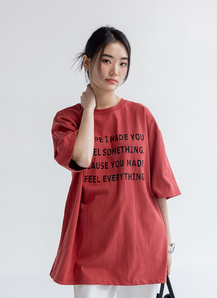 EVERYTHINGレタリングボクシーTシャツ | 詳細画像32