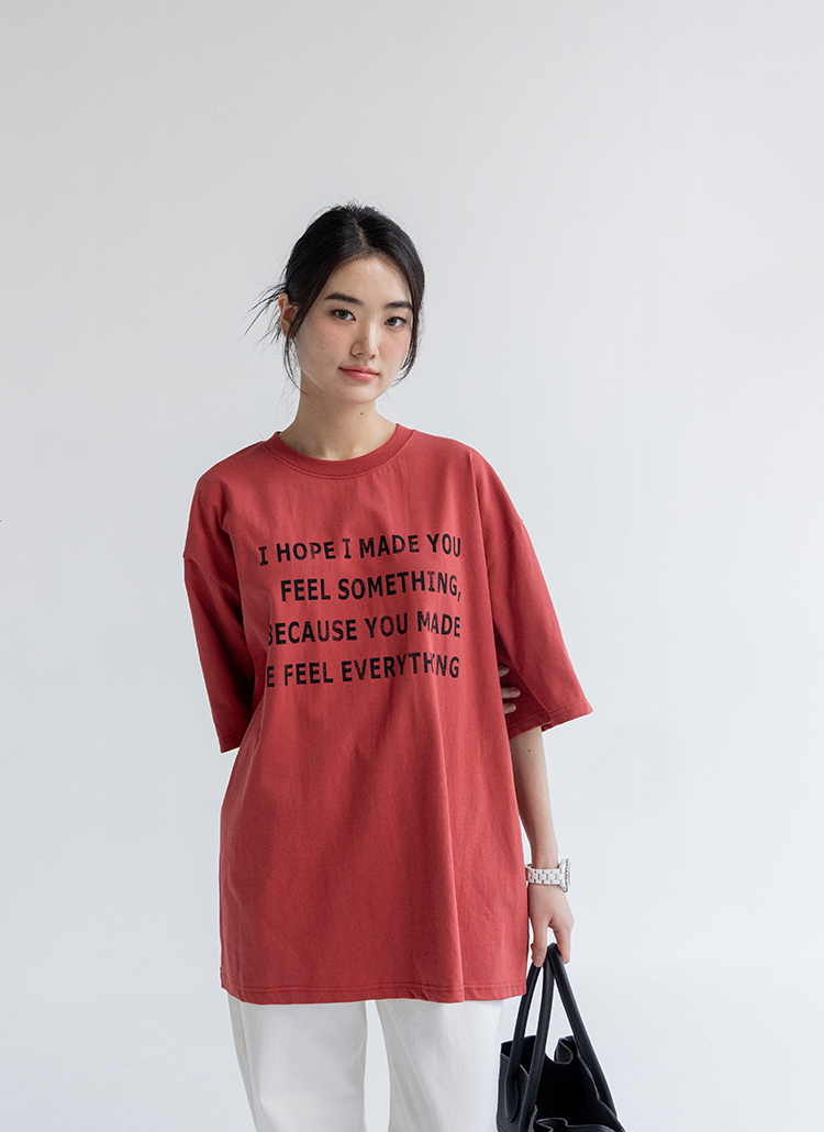 EVERYTHINGレタリングボクシーTシャツ | 詳細画像35