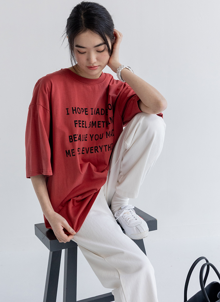 EVERYTHINGレタリングボクシーTシャツ | 詳細画像41
