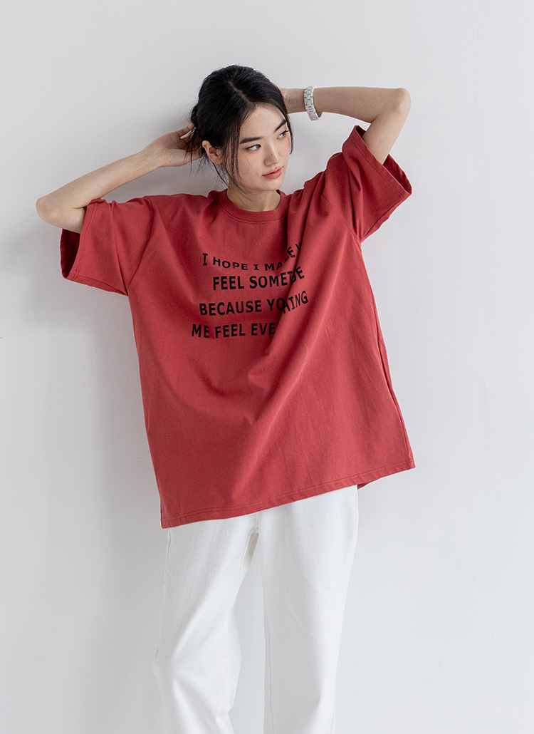 EVERYTHINGレタリングボクシーTシャツ | 詳細画像51