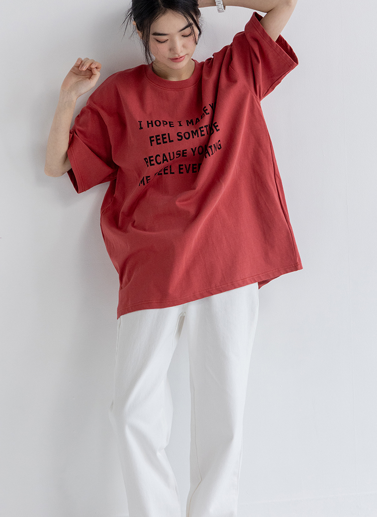 EVERYTHINGレタリングボクシーTシャツ | 詳細画像52