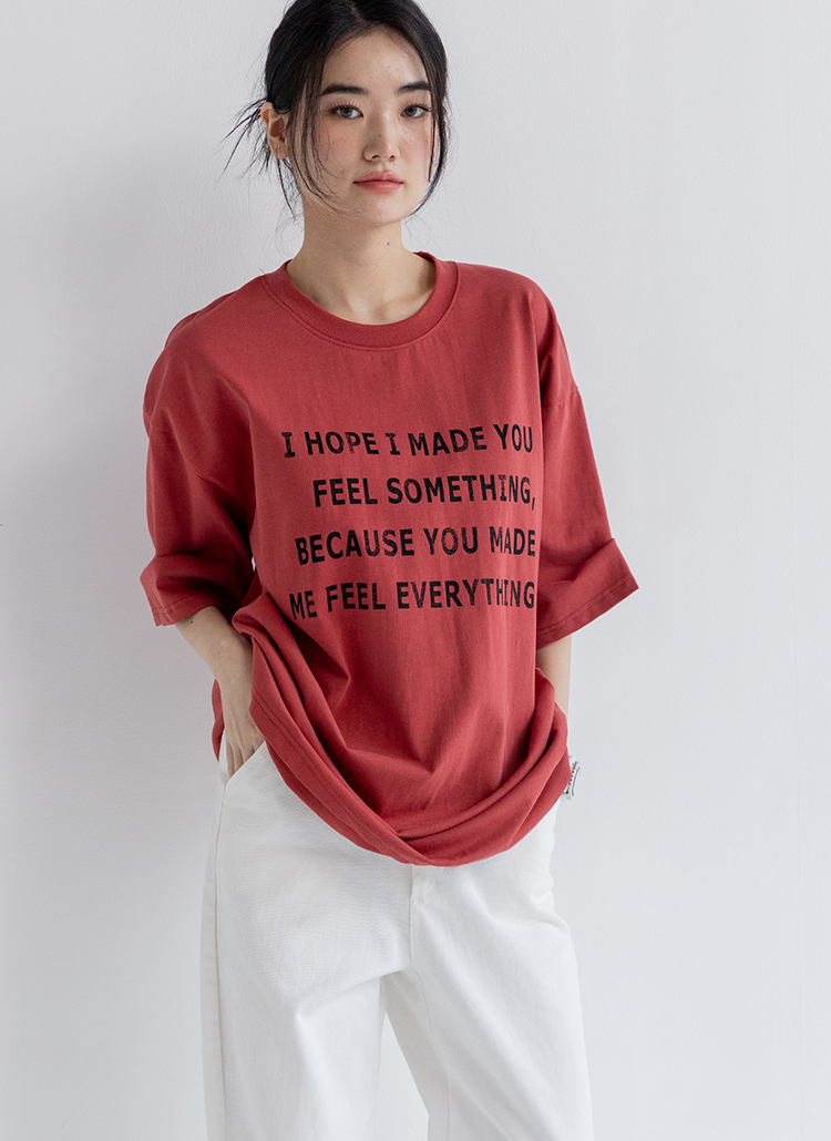 EVERYTHINGレタリングボクシーTシャツ | 詳細画像53