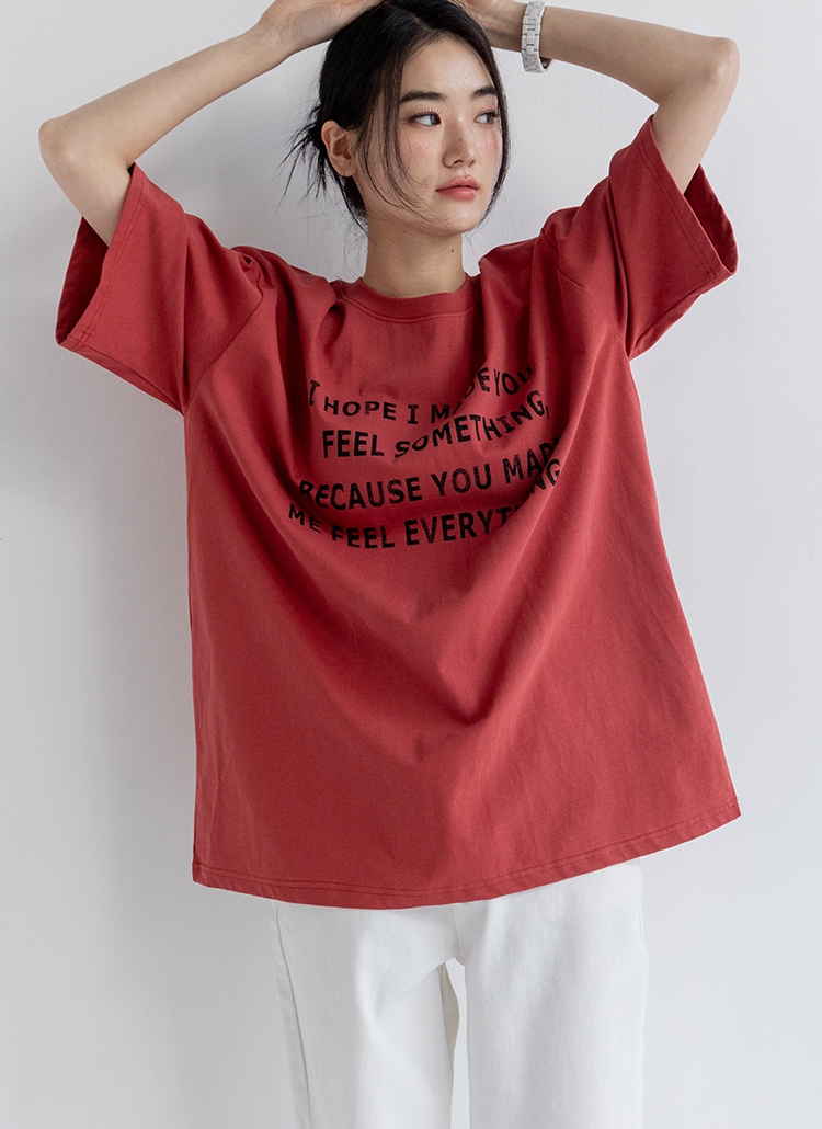 EVERYTHINGレタリングボクシーTシャツ | 詳細画像55