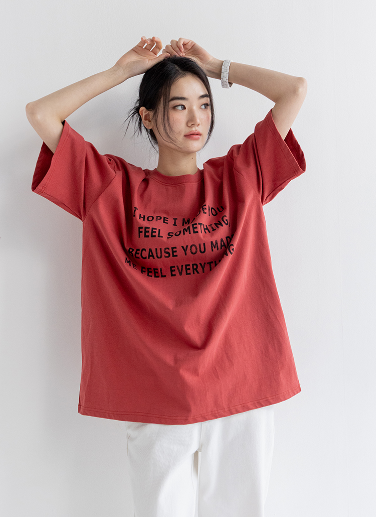 EVERYTHINGレタリングボクシーTシャツ | 詳細画像56