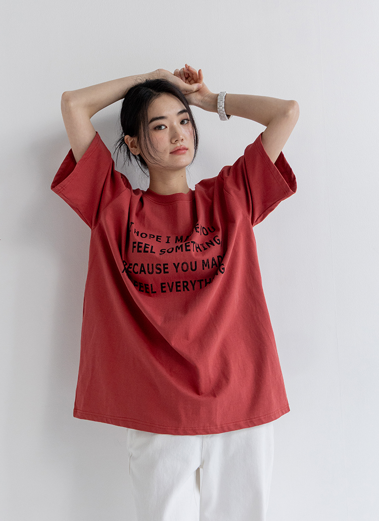 EVERYTHINGレタリングボクシーTシャツ | 詳細画像57