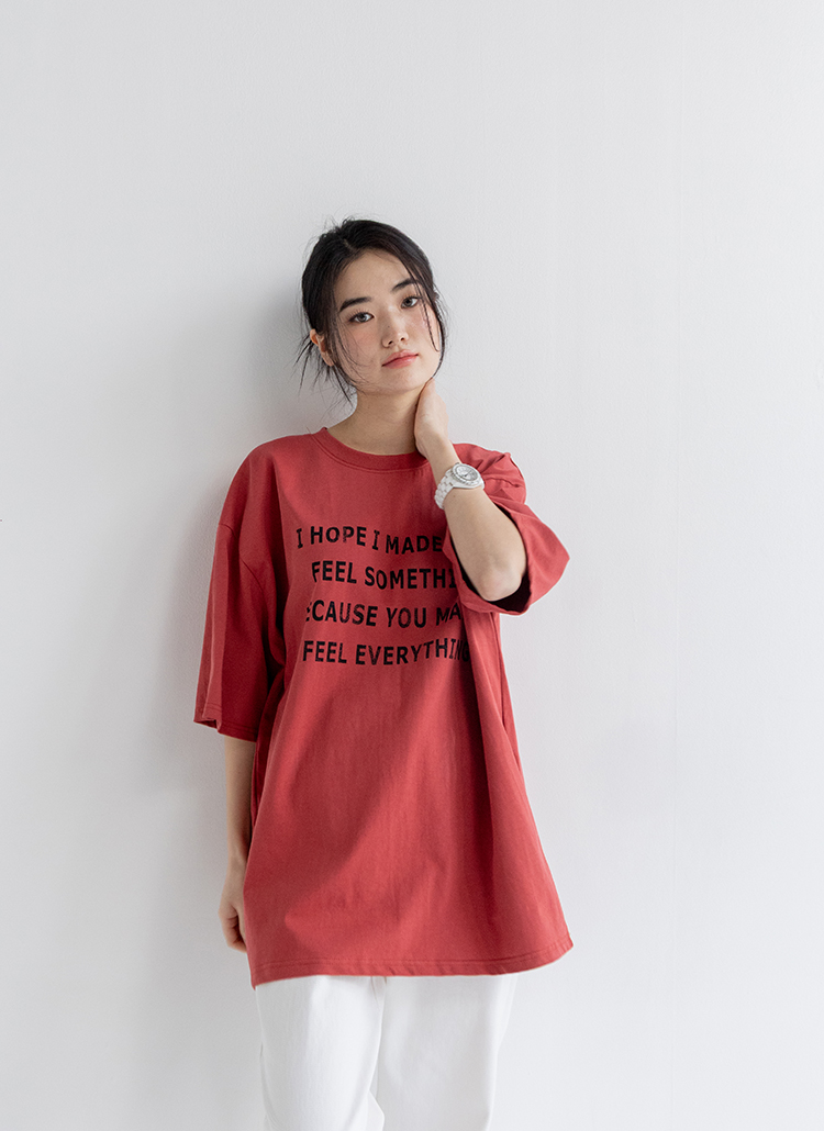 EVERYTHINGレタリングボクシーTシャツ | 詳細画像59