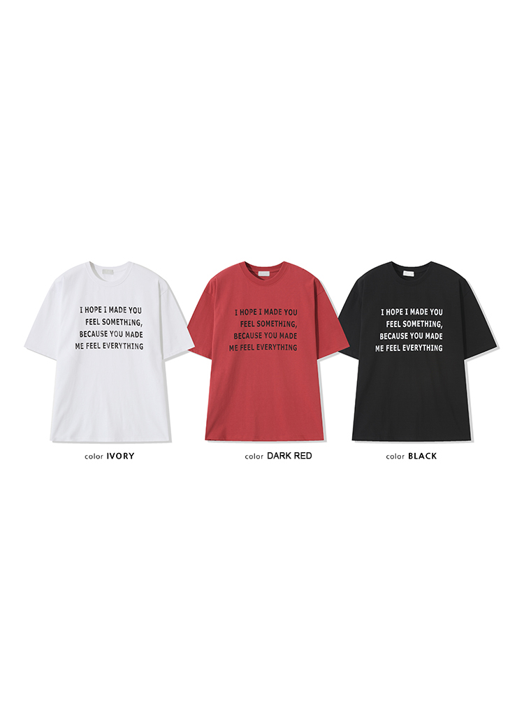 EVERYTHINGレタリングボクシーTシャツ | 詳細画像60