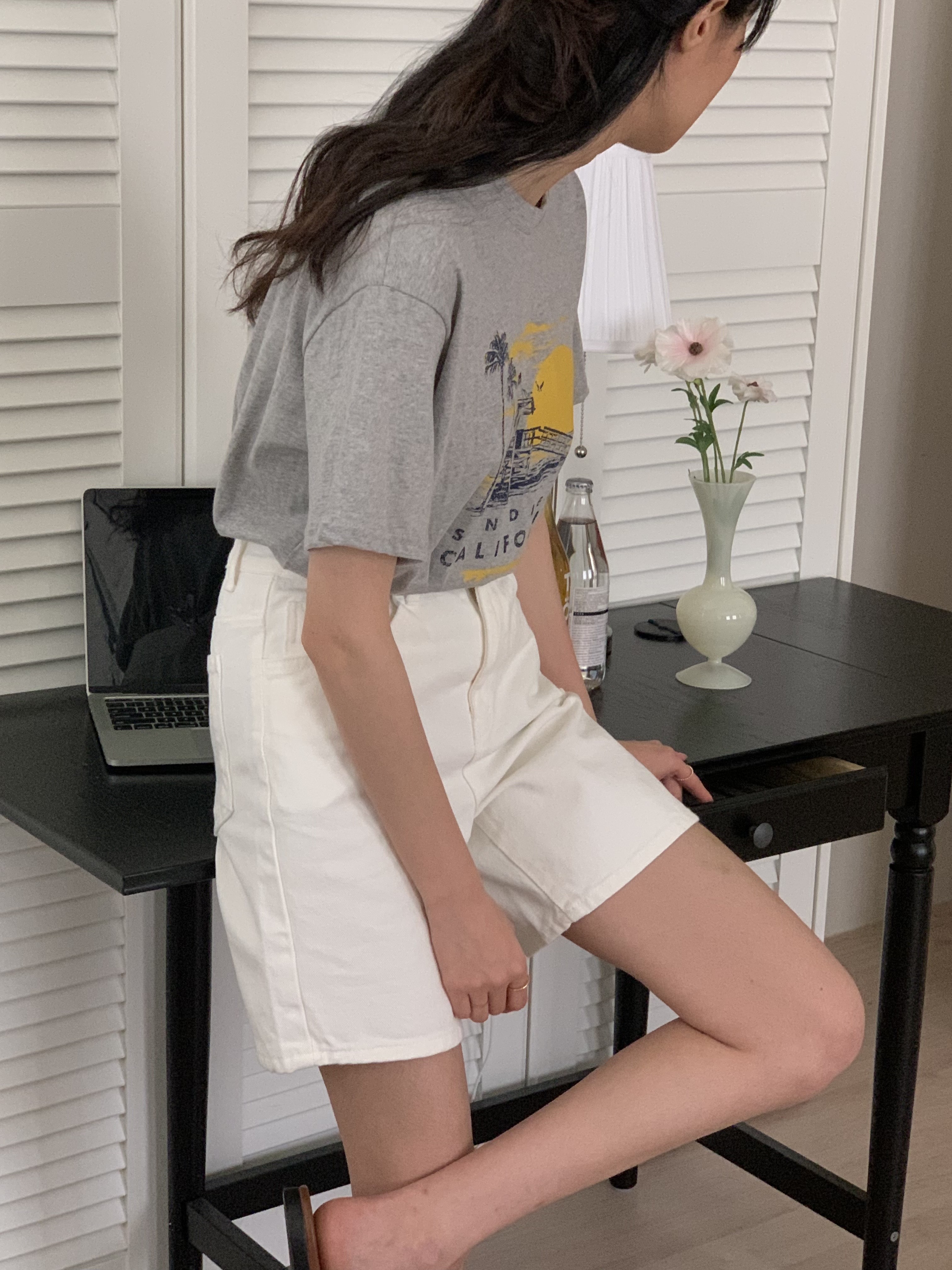 CALIFORNIAプリント半袖Tシャツ | 詳細画像3