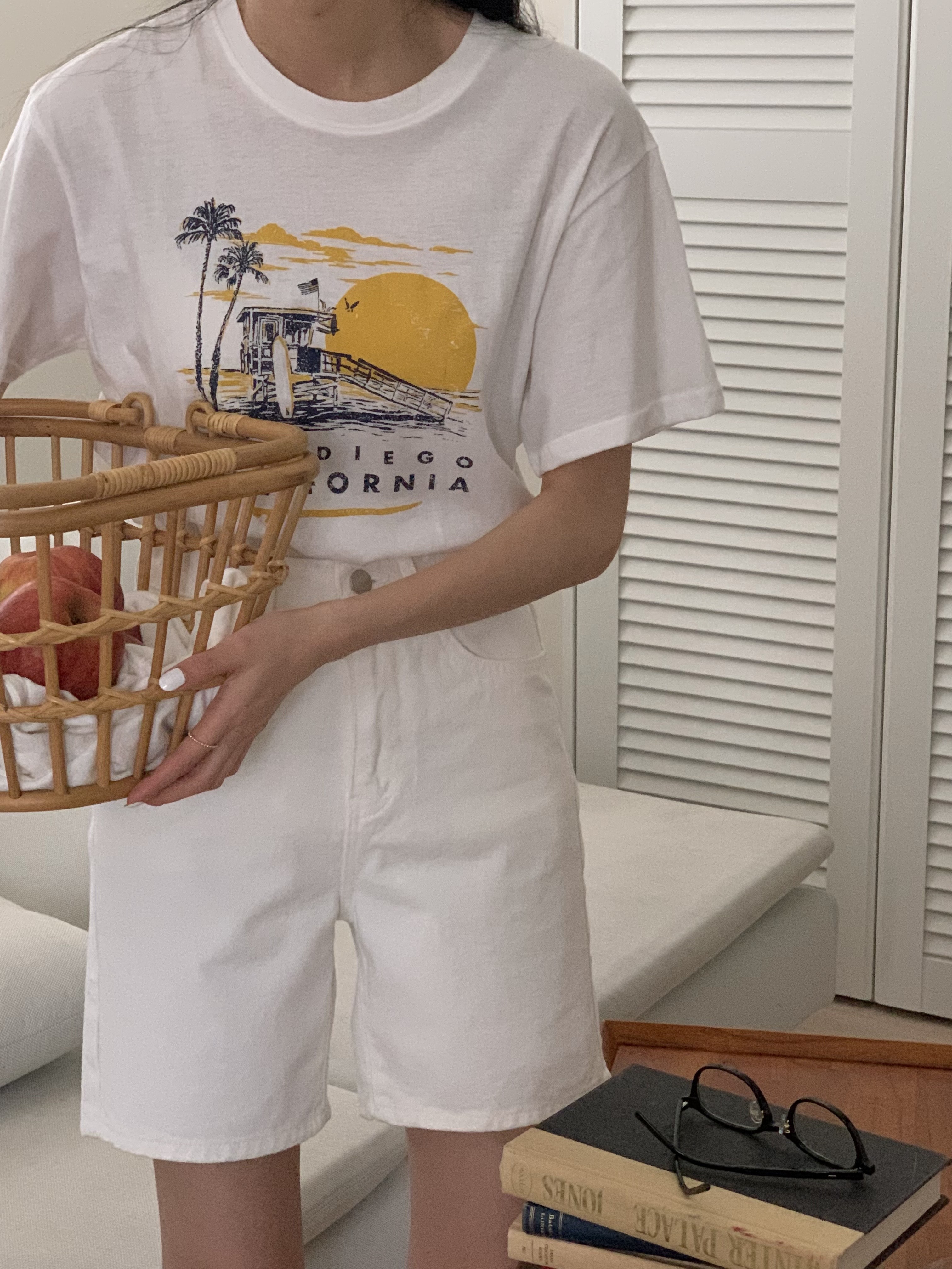 CALIFORNIAプリント半袖Tシャツ | 詳細画像10