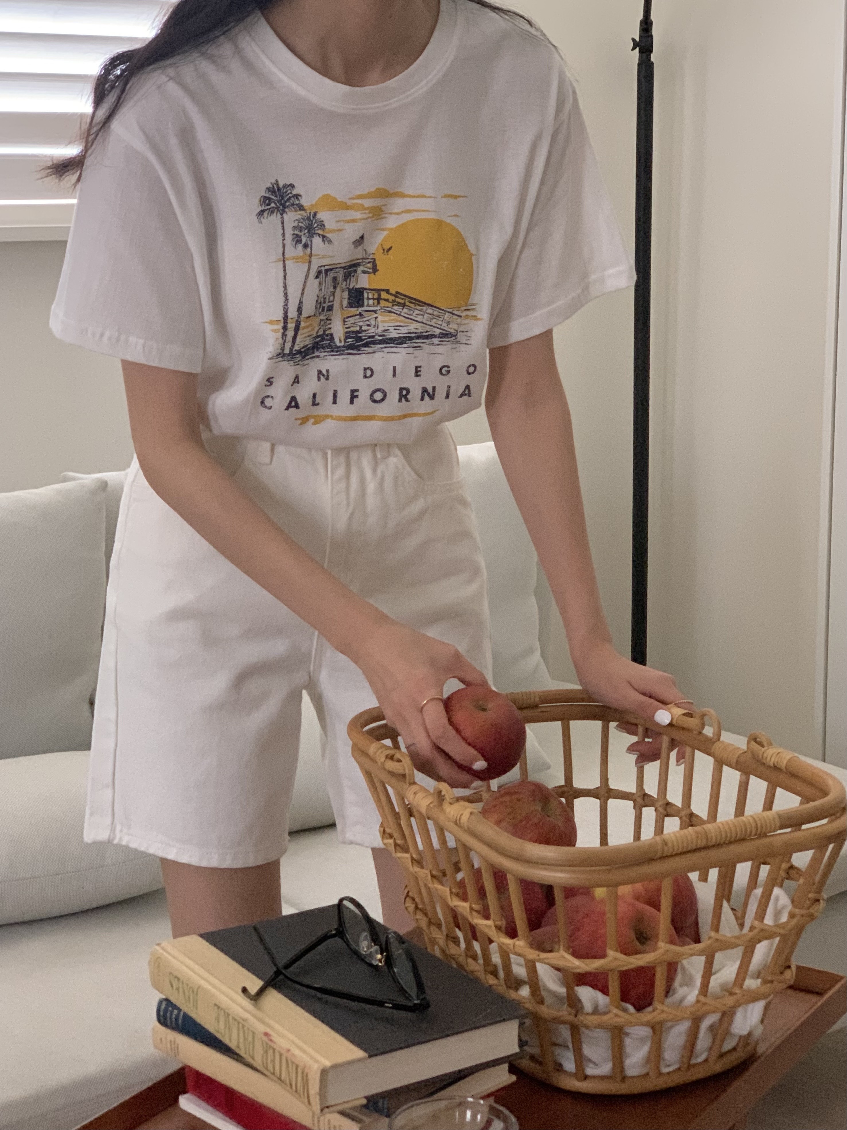 CALIFORNIAプリント半袖Tシャツ | 詳細画像12
