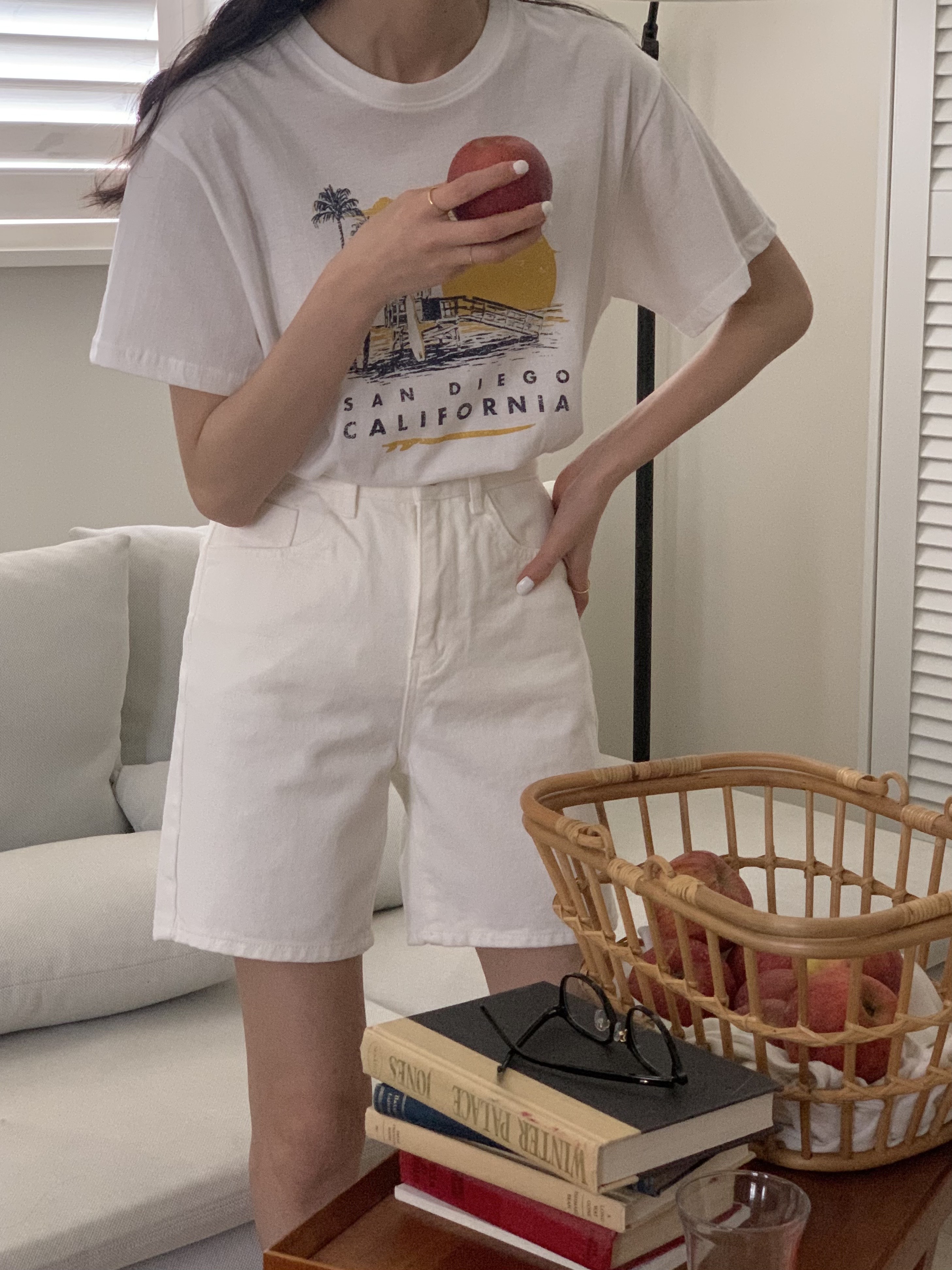 CALIFORNIAプリント半袖Tシャツ | 詳細画像13