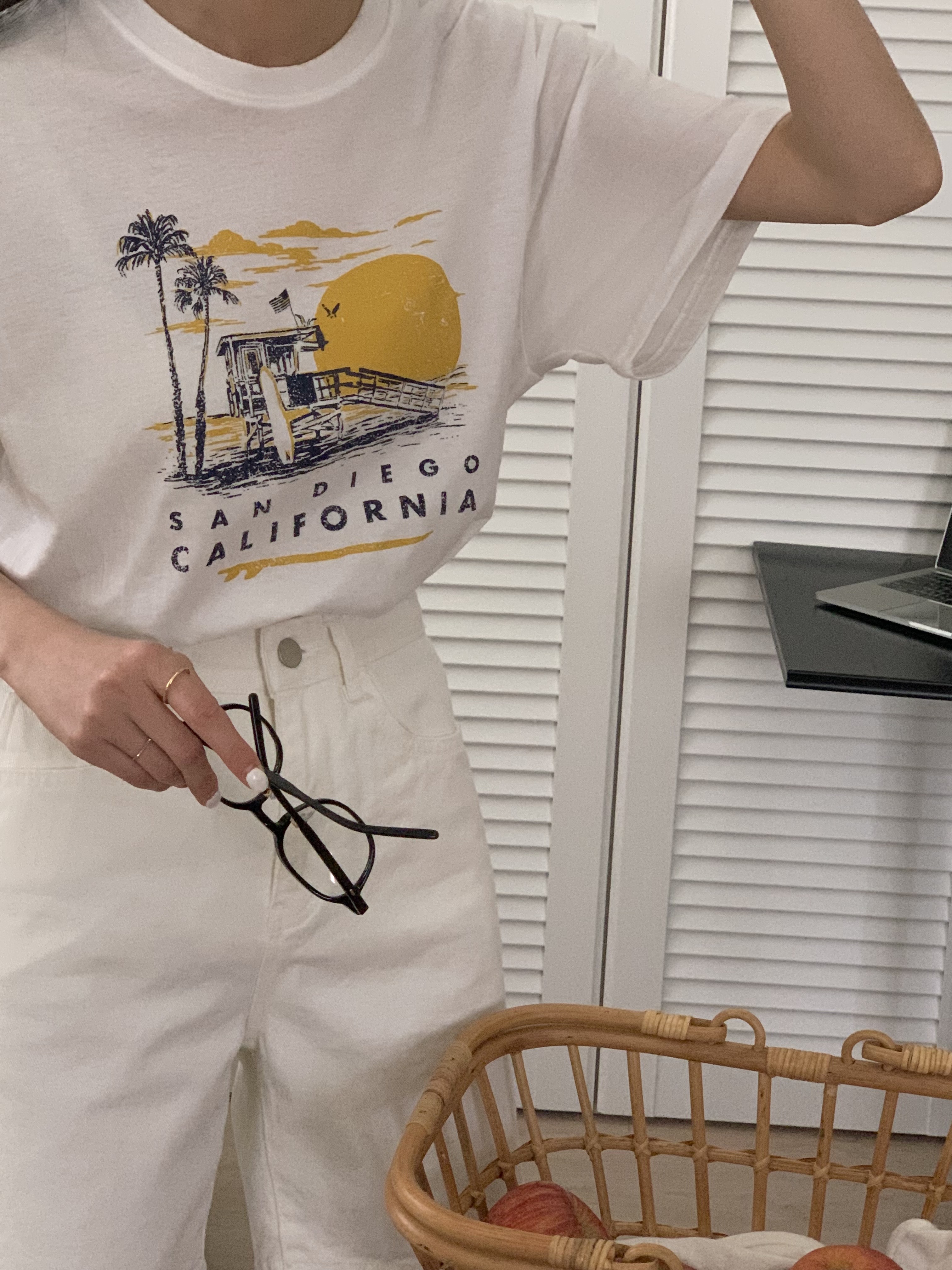 CALIFORNIAプリント半袖Tシャツ | 詳細画像14