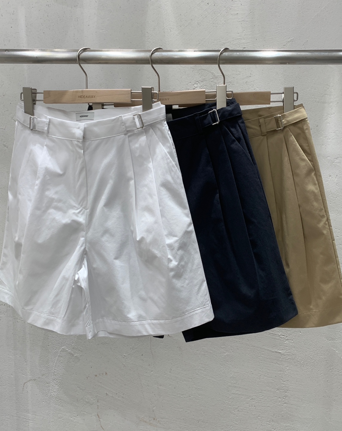 ウエストベルトツータックハーフパンツ | 詳細画像15