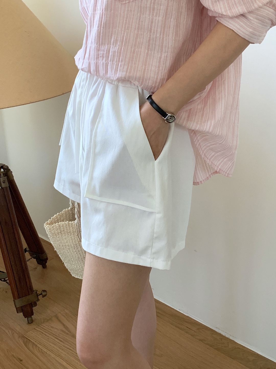 スクエアポケットドロストショートパンツ | 詳細画像3