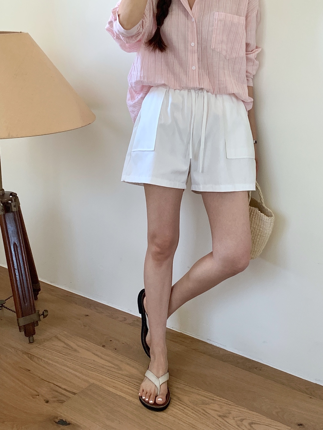 スクエアポケットドロストショートパンツ | 詳細画像4